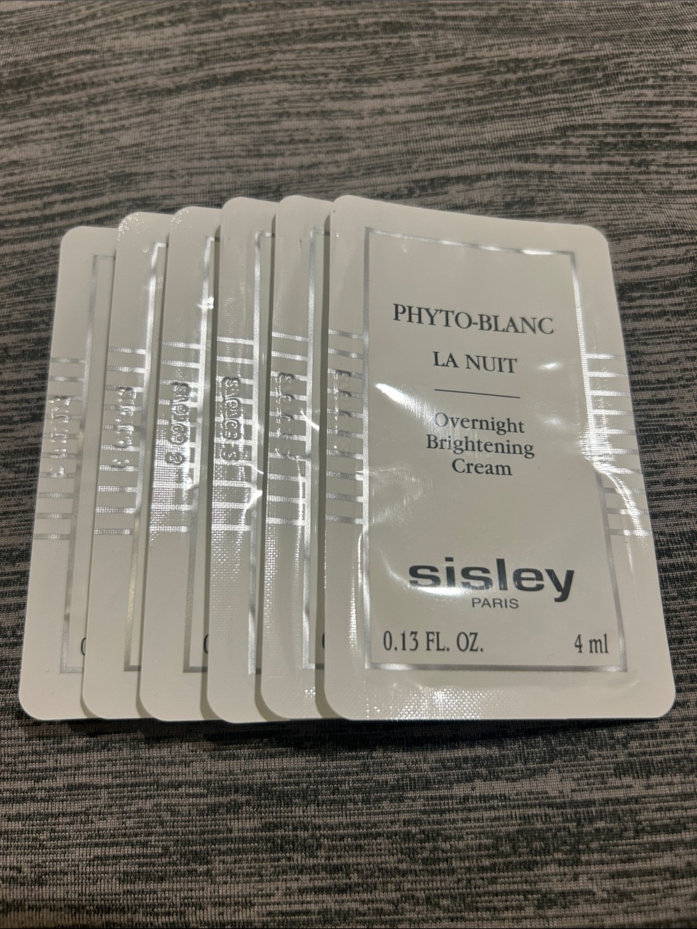 Sisley 6-Phyto-Blanc Overnight Brightening Cream 6 x 4 ml / Sealed Packets